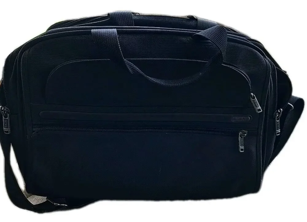 TUMI Alpha Ballistic Nylon Briefcase Business Travel Bags 22154D4